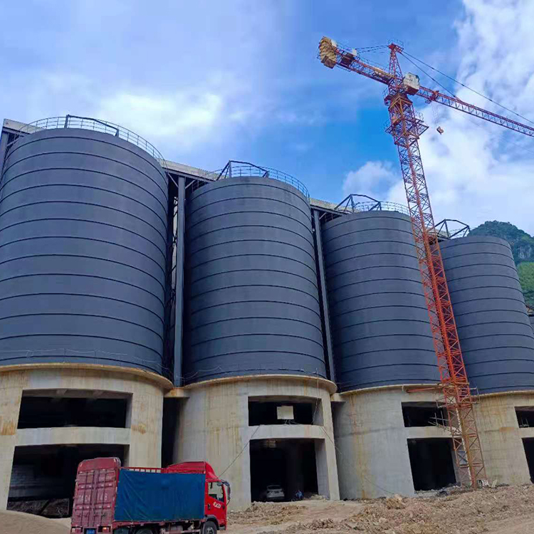 台州骨料钢板仓建造施工周期从规划到竣工的每一步
